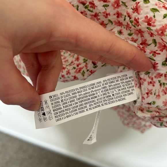 Tuckernuck NWT Hyacinth House Clemons Long Sleeve Blouse Pink Floral Size XL - Picture 4 of 7